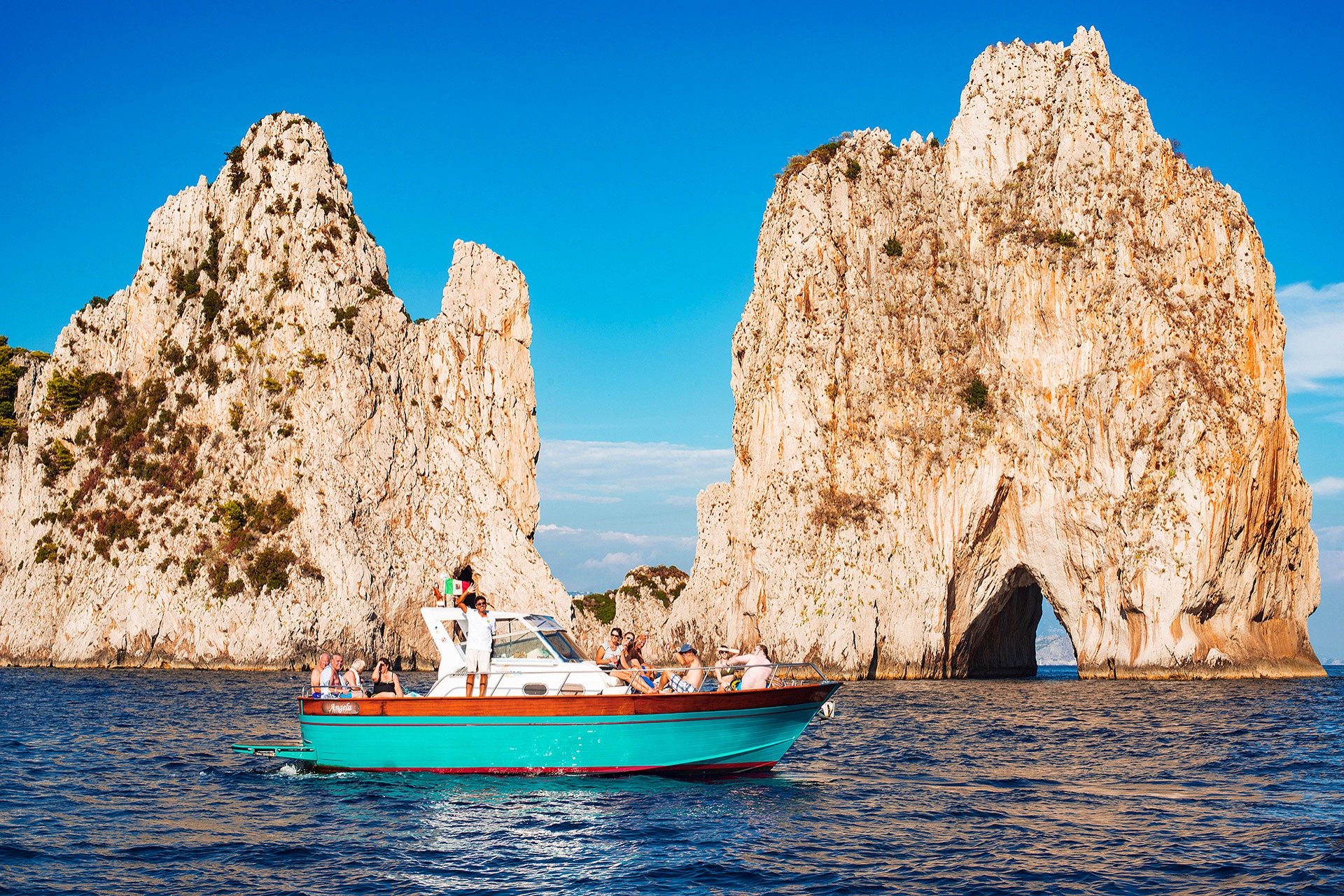 Private Boat To Capri