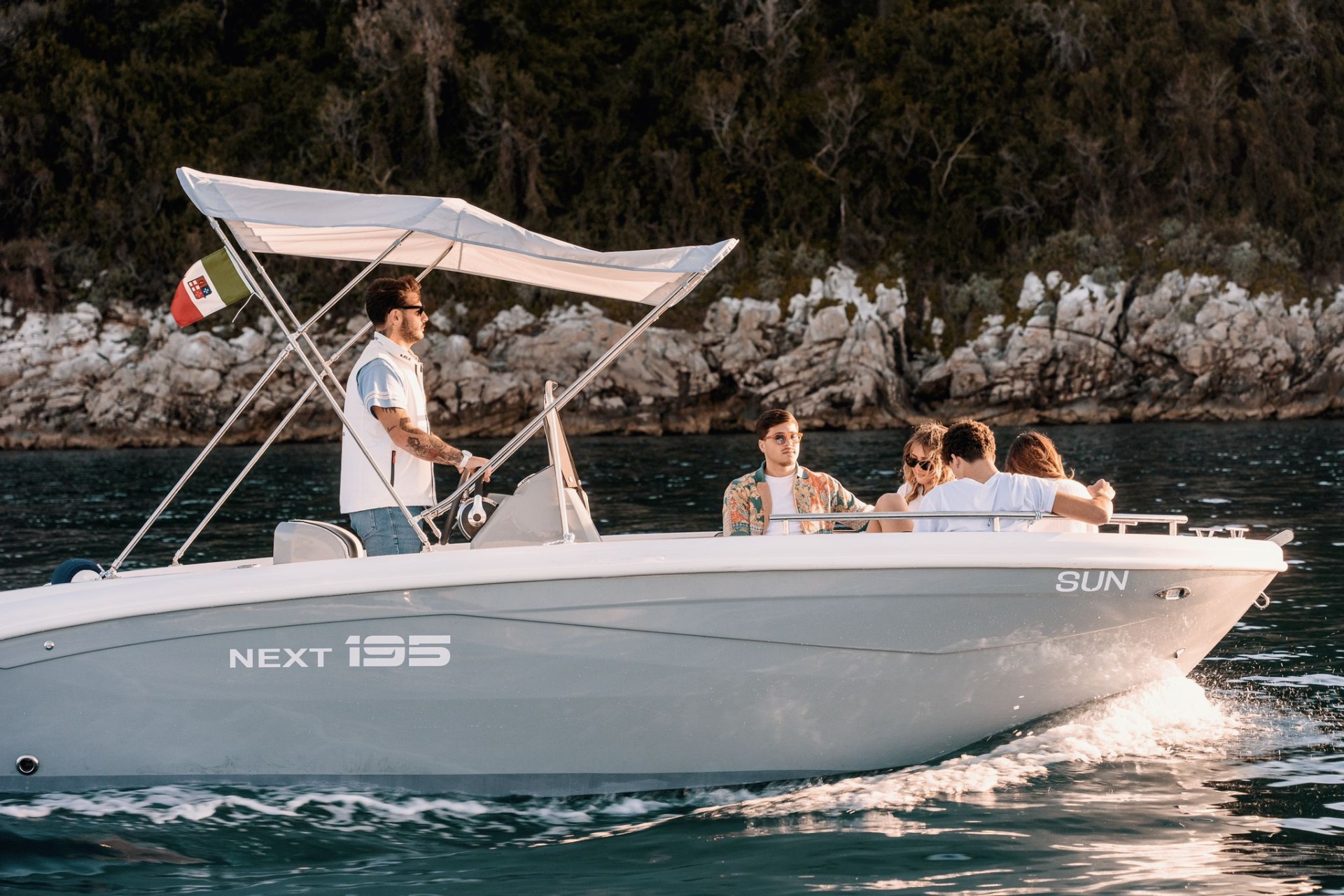 Sunset private boat tour
